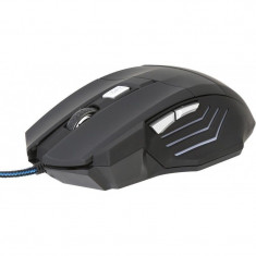 Mouse gaming OM268 Omega, 3200 DPI, negru foto