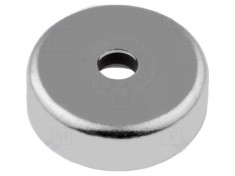 Magnet Ferită Metal Greu 7mm 36N 25mm