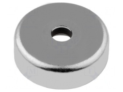 Magnet Ferită Metal Greu 7mm 36N 25mm foto