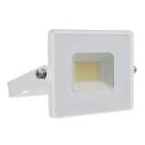 Proiector LED V-tac, 20W, 1620 lm, lumina rece, 6500K, alb rece, IP65, alb