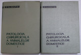 PATOLOGIA CHIRURGICALA A ANIMALELOR DOMESTICE , VOLUMELE I - II de O. VLADUTIU , 1962 - 1966 * PRIMUL VOLUM PREZINTA URME DE UZURA