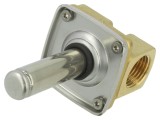 Ventil electromagnetic G 1/2" 2/2 NC, alamă, FKM