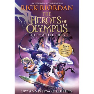 The Heroes of Olympus Paperback Boxed Set (10th Anniversary Edition) foto