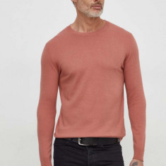 Sisley pulover barbati, culoarea roz, light