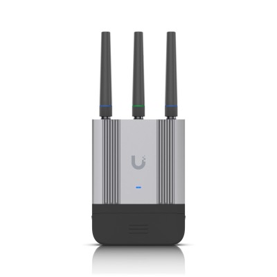 Ubiquiti UMR-Industrial. Router rețea celulară, Negru, Gri, Material carcasă: Aluminiu, foto