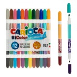 Set Carioci, Carioca, BiColor, 12 Bucăți, Multicolor, Superwashable