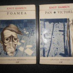 Knut Hamsun - Foamea. Pan. Victoria 2 volume (1967)
