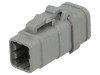 Conector Cablu-Cablu DEUTSCH DTM, 6 Pini, Mama, IP68, Gri, Temperatura -55-125&deg;C