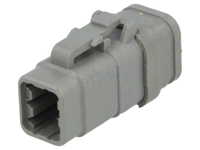 Conector cablu-cablu DTM 6 pini IP68