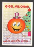 CPIB 20103 CARTE POSTALA - FELICITARE - GIGEL MILIONAR, DESIGNER: PETRU TARA