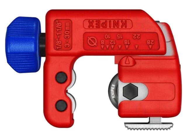 Mașină de tăiat KNIPEX TubiX&reg; S pentru țevi &Oslash;3-30mm din cupru, aluminiu și oțel
