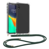 Husa pentru Apple iPhone XR, Silicon, Transparent, 47249.80, Textil, Carcasa, Kwmobile