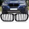 Set Grile duble negru lucios BMW X3 F25 (2010-2014)