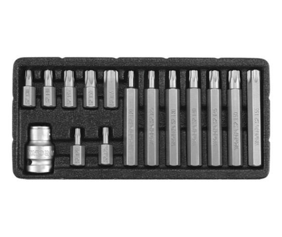 Set de biti torx 15 piese YATO