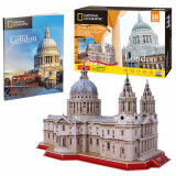 Puzzle 3D - National Geographic - Catedrala St. Paul | CubicFun