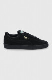 Puma sneakers de piele &icirc;ntoarsă Suede Classic XXI culoarea negru 37491512 374915