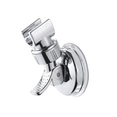 Suport cu ventuza pentru para de dus, YWX, ABS, Detasabil, Montare pe perete, Ventuza, Rotire 360&deg;, Argintiu