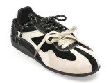 Cumpara ieftin Pantofi sport GRYXX alb-negru, 2051, din piele naturala