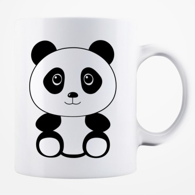 Cana alba personalizata &amp;quot;Panda&amp;quot;, INOVATIX&amp;reg;. 330ml foto