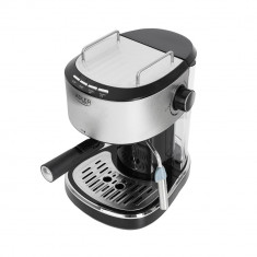 Espressor de Cafea Adler, Functie Spumare Lapte, Putere 850W, Rezervor Detasabil Apa 1L, Presiune 15 Bar, Gri/Negru foto