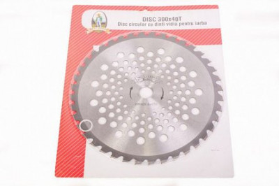 Disc motocositoare nr. 12 300 cu vidia MF foto