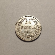 Finlanda 50 Pennia 1893