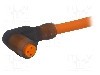 Conector M8, 3 pini, clasa etanseitate {{Clasa etan&amp;#351;eitate}}, LUMBERG AUTOMATION - 11306 RKMW 3-06/2 M