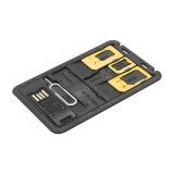 Organizator Cartele SIM, cititor card micro SD si cheita Sim, Blow