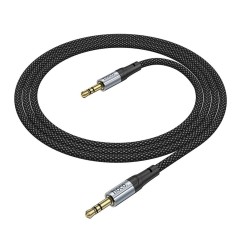 Hoco Cablu AUX Jack 3.5mm la Jack 3.5mm UPA26, 1m, Negru