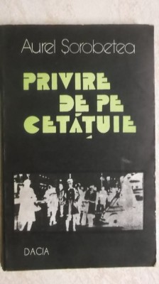 Aurel Sorobetea - Privire de pe Cetatuie foto