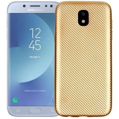 Husa huawei nova plus i-zore carbon fiber auriu foto