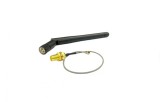 Antena Wi-Fi 2.4GHz 3dBi + cablu ufl.ipx &ndash; RP-SMA