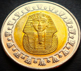 Cumpara ieftin Moneda exotica bimetal 1 POUND - EGIPT, anul 2008 *cod 27 B = A.UNC, Africa