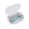 Set Manichiura Bebe Melii Bulldog 4 in 1, Forfecuta, Unghiera, Pile, 0 Luni+, Multicolor