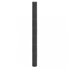 vidaXL Membrană antiburuieni, negru, 1,5x100 m, PP