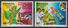 Rwanda 1979 - Expoziția de timbre &bdquo;PHILEXAFRIQUE II&rdquo; - Libreville, Gabon, MNH