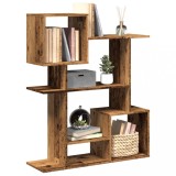 VidaXL Bibliotecă/separator cameră lemn vechi 92x29x112 cm lemn