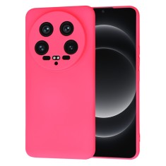 Husa silicon Xiaomi 14 Ultra Techsuit SoftFlex, fucsia foto