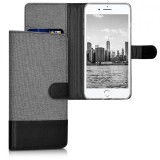 Husa pentru Apple iPhone 8 Plus / iPhone 7 Plus, Textil, Gri, 39496.22, Kwmobile