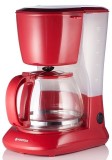 RESIGILAT &ndash; CAFETIERA VORTEX VO4012RD, Capacitate 1.25L, 750W, 10 cesti, Rosu