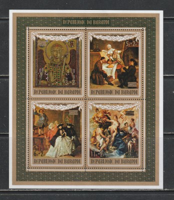 Burundi 1971 - Campania UNESCO &amp;quot;Salvati Venetia&amp;quot; M/S 1v MNH foto