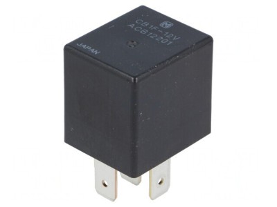 Releu electromagnetic 12V 40A pentru autovehicule foto