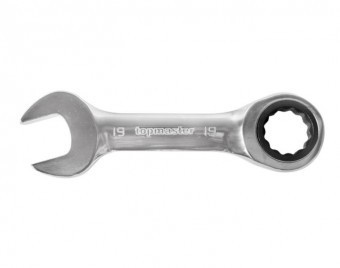 Cheie combinata cu clichet STUBBY 17mm, TopMaster