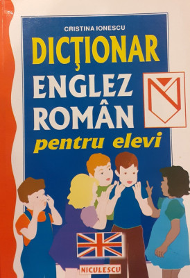 Dictionar englez roman pentru elevi foto