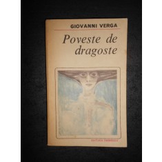 GIOVANNI VERGA - POVESTE DE DRAGOSTE