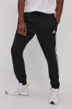 Cumpara ieftin Adidas Pantaloni bărbați, culoarea negru, cu imprimeu