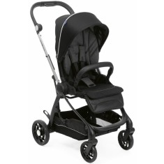 Carucior sport pentru bebelusi Chicco One4Ever, de la nastere, pana la 22kg, Pirate Black