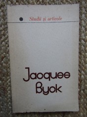Jacques Byck - Studii si articole foto