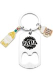 Cadou de Ziua Tatălui pentru Tată, Cadou Ziua Tatălui, Cadou pentru Tată, Cel mai bun cadou pentru Tată, Inel cheie cu deschizător de sticle pentru Ta
