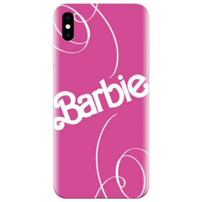 Husa silicon pentru Apple Iphone X, Barbie foto